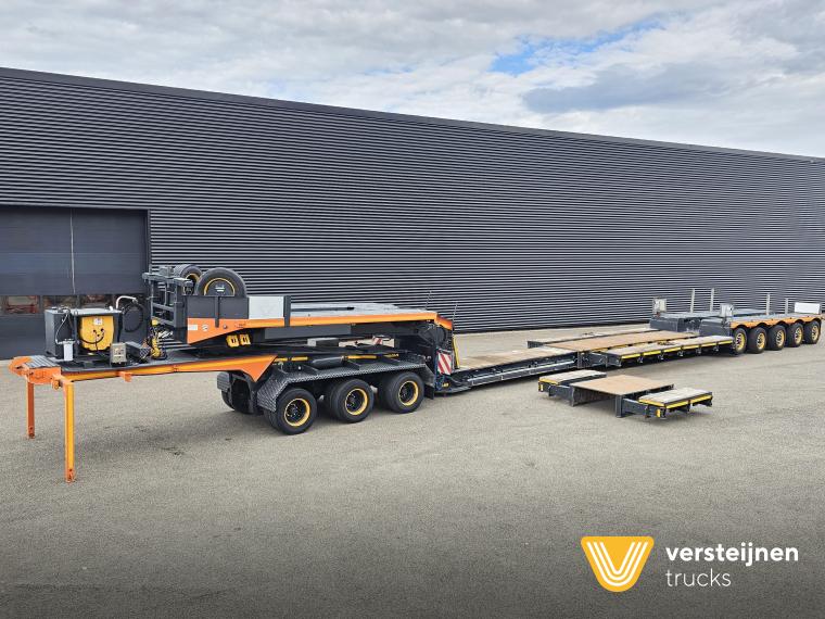 Faymonville STBZ-5VA + 3 AXLE JEEP DOLLY / EXTENDABLE / REMOVABLE NECK